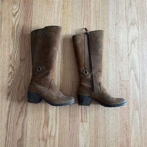 Teva Foxy Tall Waterproof Leather Boots Sz 8